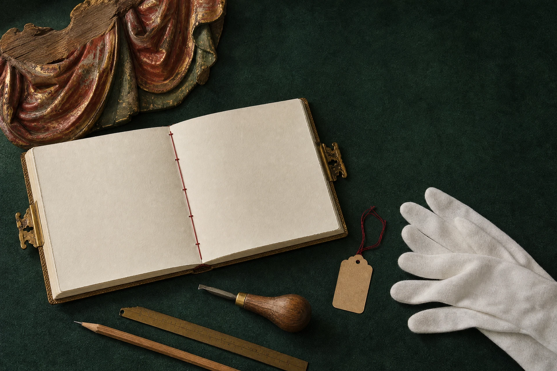 Herramientas y cuaderno de conservación